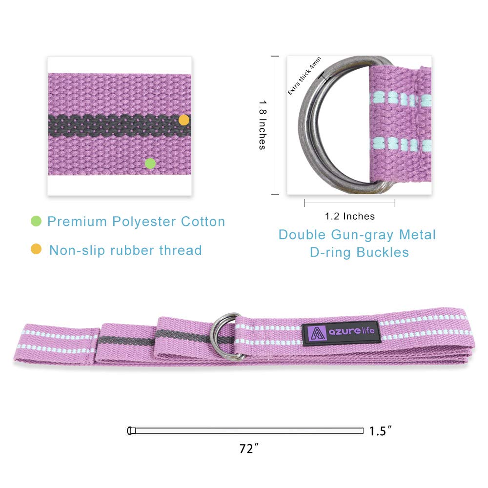 Premium Yoga Mat Sling, Adjustable Yoga Mat Straps for Carrying, Easy-Cinch Yoga Mat Holder Strap