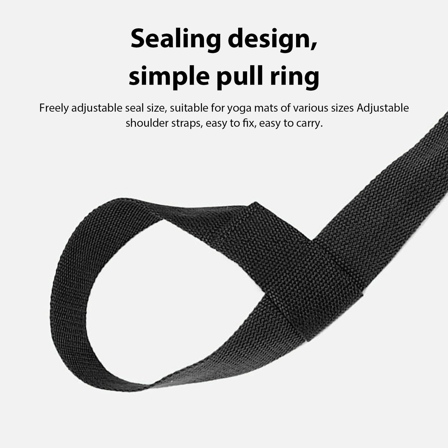 Yoga Mat Carrying Strap - Mat Carrier Sling | Adjustable Yoga Carrying Strap | Anti-Slip Yoga Mat Sling Strap Holder Stretch Bands | Exercise Mat Carrier | Yoga Mat Straps for Carrying