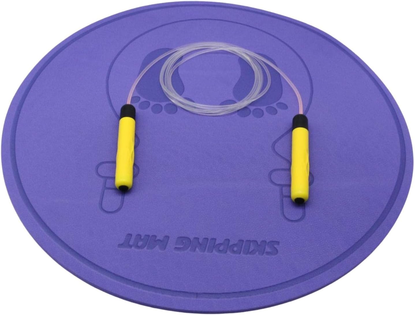 Skipping Rope Mat Yoga Mat Shock Absorption Mute Dancing Pad, TPE Jumping Rope Mat | Indoor Outdoor Exercise Yoga Floor Mat for Home Gym Flooring, 6mm Non-Slip Thickening