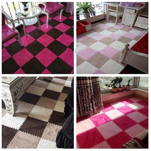 Interlocking EVA Foam Floor Mat Playmat Gym Tiles Puzzle Exercise Mat Play Area Flooring Mat for Home Gym, Garage, Outdoor, Kids & Baby Play Room Area, Fitness, Workout, Yoga