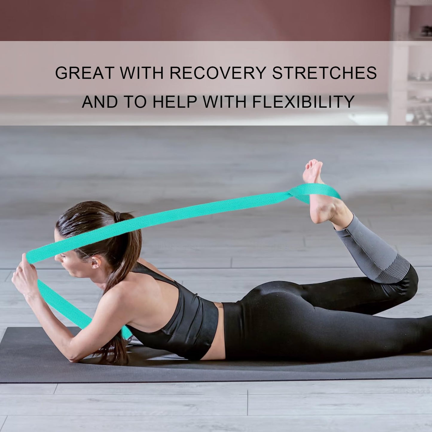 Premium Yoga Mat Sling, Adjustable Yoga Mat Straps for Carrying, Easy-Cinch Yoga Mat Holder Strap
