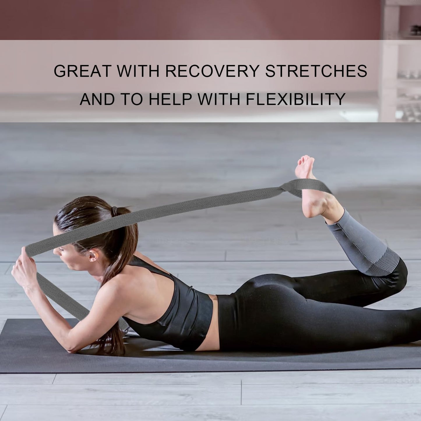Premium Yoga Mat Sling, Adjustable Yoga Mat Straps for Carrying, Easy-Cinch Yoga Mat Holder Strap