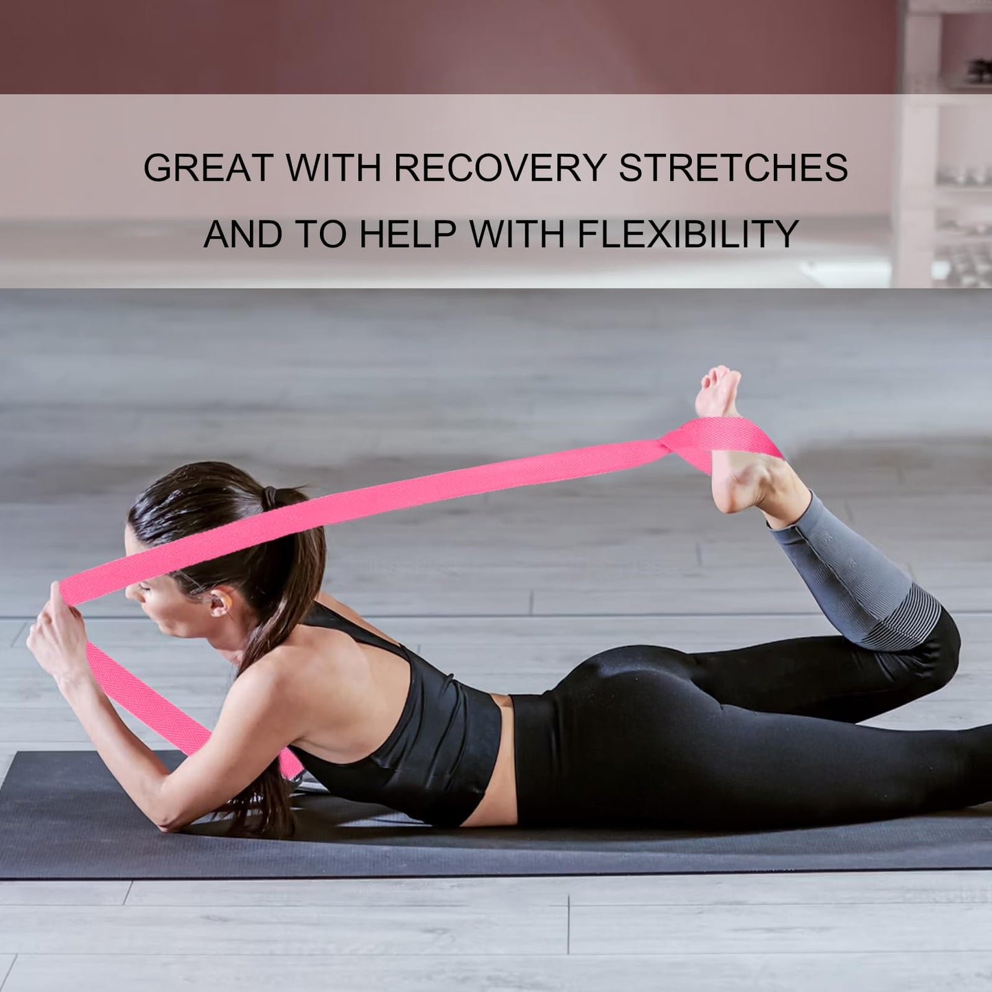 Premium Yoga Mat Sling, Adjustable Yoga Mat Straps for Carrying, Easy-Cinch Yoga Mat Holder Strap