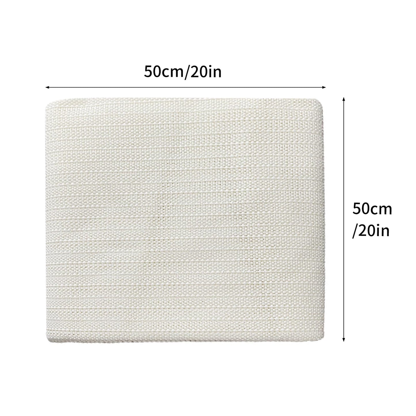 Non Slip Rug Pad, Anti Slip Rug Pad, Protective Cushioning Pad for Tatami Mats, Office Chairs Beds Yoga Mats Sofas, Keep Your Rugs in Place (78.7 in x 6.6 ft)