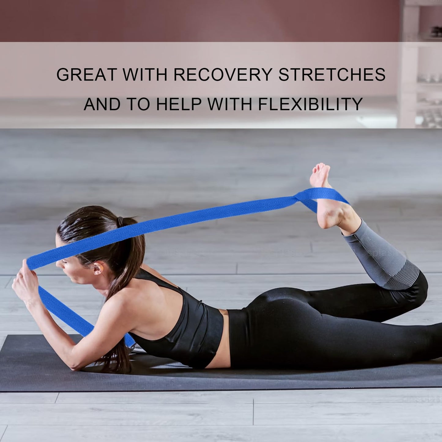 Premium Yoga Mat Sling, Adjustable Yoga Mat Straps for Carrying, Easy-Cinch Yoga Mat Holder Strap