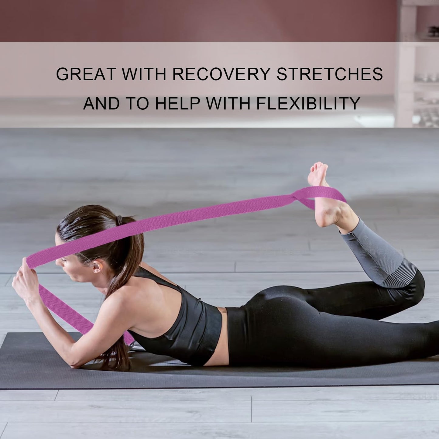 Premium Yoga Mat Sling, Adjustable Yoga Mat Straps for Carrying, Easy-Cinch Yoga Mat Holder Strap