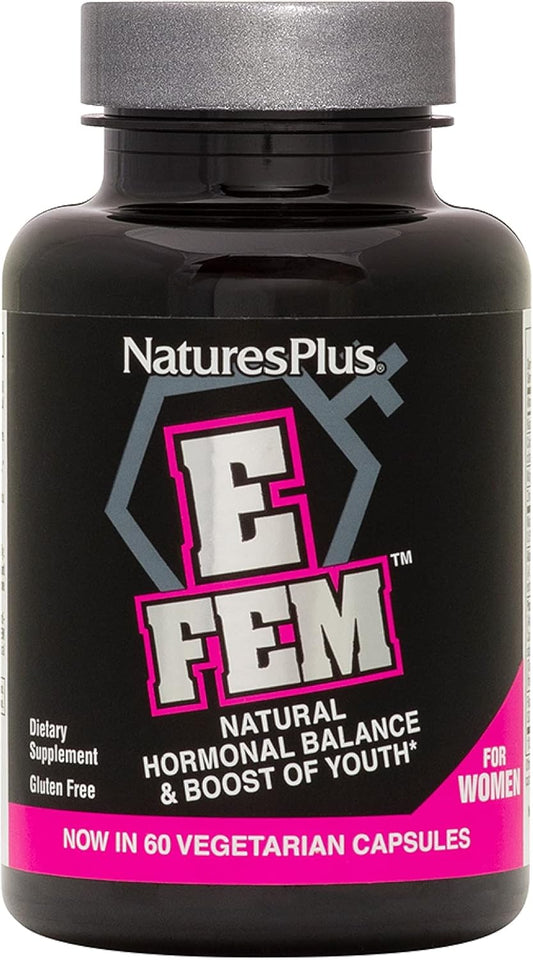 Nature's Plus E Fem - 60 Capsules